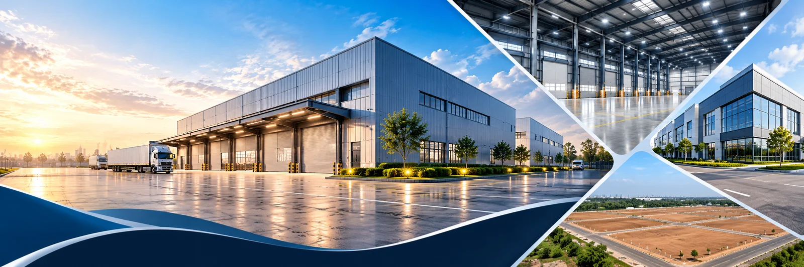 Build to suit industrial sheds and warehouses, Telangana and Andhra Pradesh